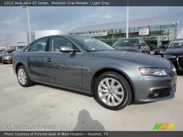2012 Audi A4 2.0T Sedan in Monsoon Gray Metallic