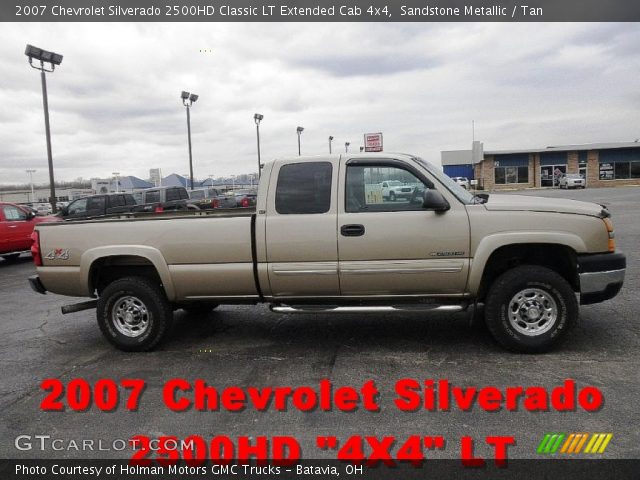 2007 Chevrolet Silverado 2500HD Classic LT Extended Cab 4x4 in Sandstone Metallic