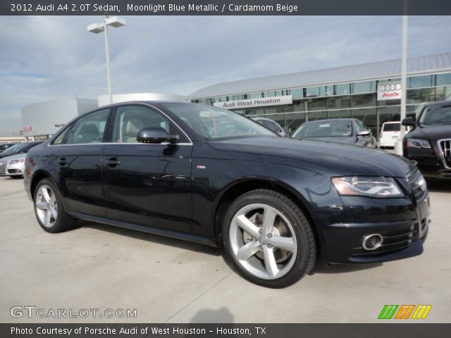 2012 Audi A4 2.0T Sedan in Moonlight Blue Metallic