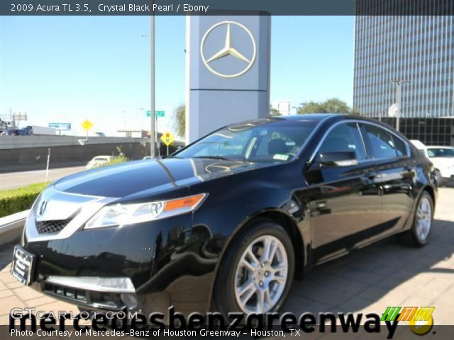2009 Acura TL 3.5 in Crystal Black Pearl