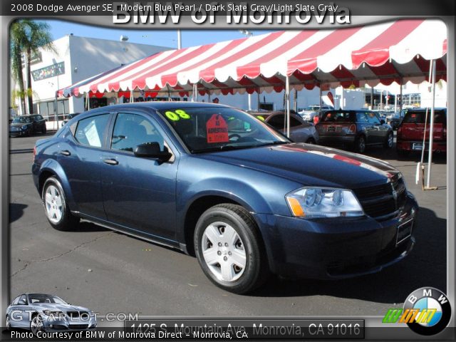 2008 Dodge Avenger SE in Modern Blue Pearl