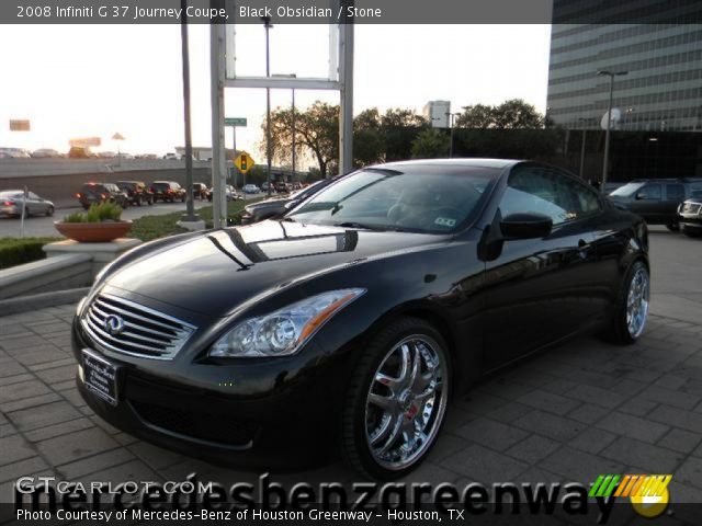 2008 Infiniti G 37 Journey Coupe in Black Obsidian