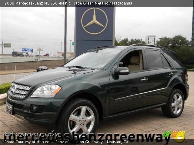 2008 Mercedes-Benz ML 350 4Matic in Jade Green Metallic