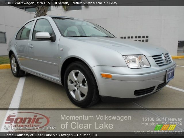 2003 Volkswagen Jetta GLS TDI Sedan in Reflex Silver Metallic