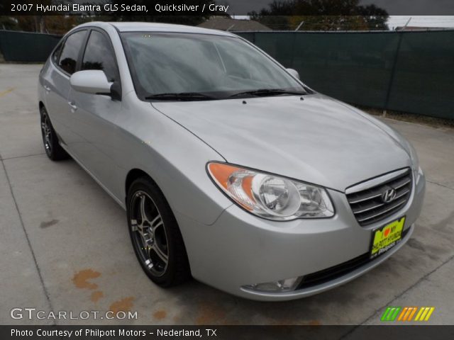 2007 Hyundai Elantra GLS Sedan in Quicksilver