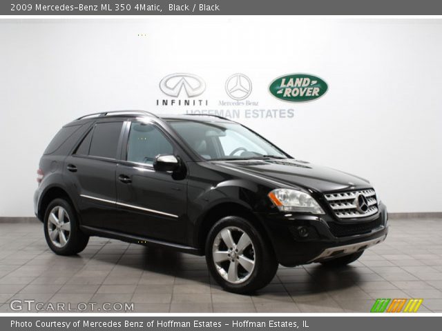 2009 Mercedes-Benz ML 350 4Matic in Black