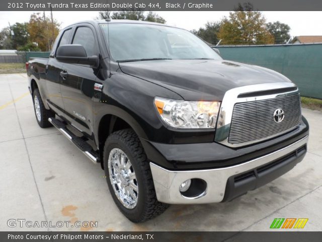 2012 Toyota Tundra Texas Edition Double Cab 4x4 in Black