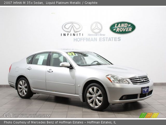 2007 Infiniti M 35x Sedan in Liquid Platinum Metallic