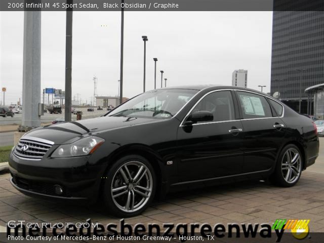 2006 Infiniti M 45 Sport Sedan in Black Obsidian