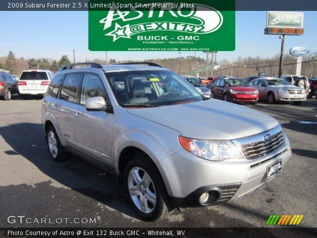 2009 Subaru Forester 2.5 X Limited in Spark Silver Metallic