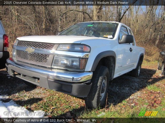 2005 Chevrolet Colorado Extended Cab 4x4 in Summit White