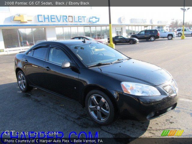 2008 Pontiac G6 GT Sedan in Black