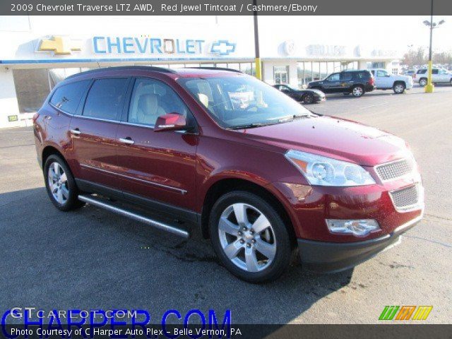 2009 Chevrolet Traverse LTZ AWD in Red Jewel Tintcoat