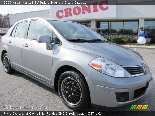 2009 Nissan Versa 1.8 S Sedan in Magnetic Gray