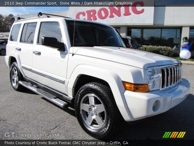 2010 Jeep Commander Sport in Stone White