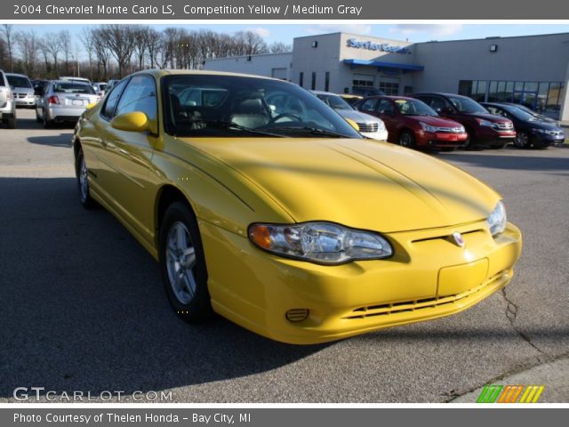 2004 Chevrolet Monte Carlo LS in Competition Yellow