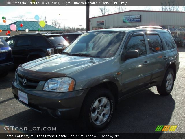 2004 Mazda Tribute LX V6 4WD in Light Tundra Metallic