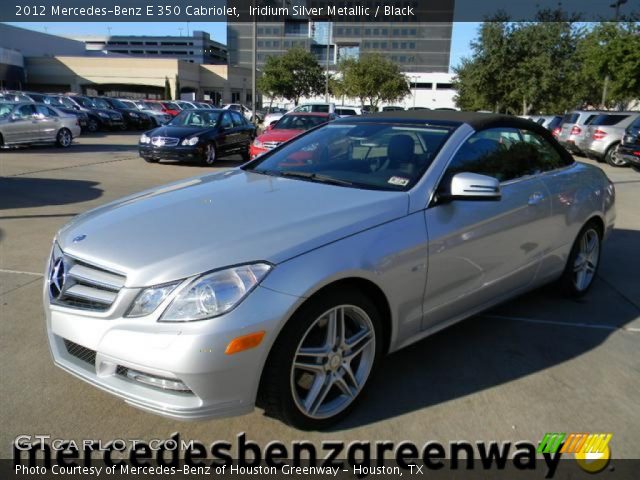 2012 Mercedes-Benz E 350 Cabriolet in Iridium Silver Metallic