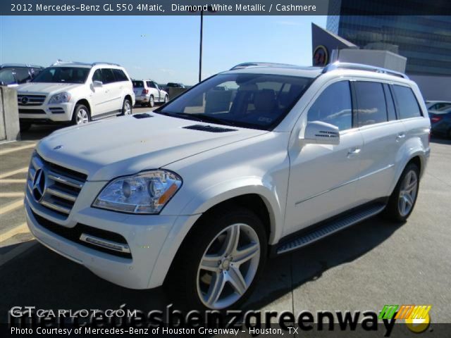 2012 Mercedes-Benz GL 550 4Matic in Diamond White Metallic