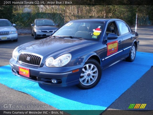 2005 Hyundai Sonata GLS V6 in Ardor Blue