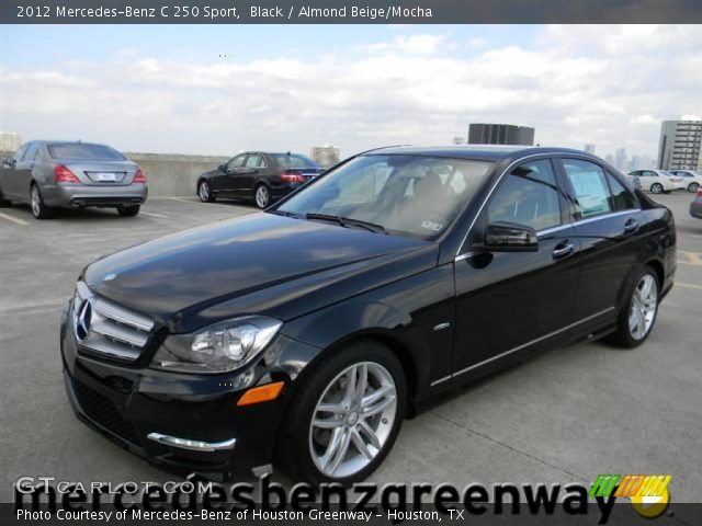 2012 Mercedes-Benz C 250 Sport in Black