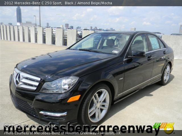 2012 Mercedes-Benz C 250 Sport in Black