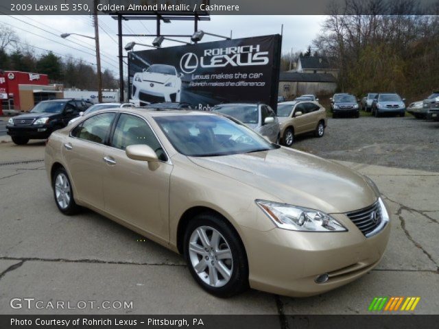 2009 Lexus ES 350 in Golden Almond Metallic