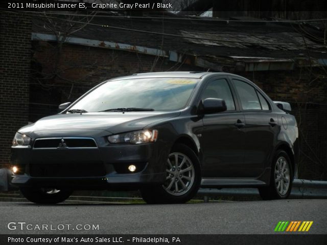 2011 Mitsubishi Lancer ES in Graphite Gray Pearl