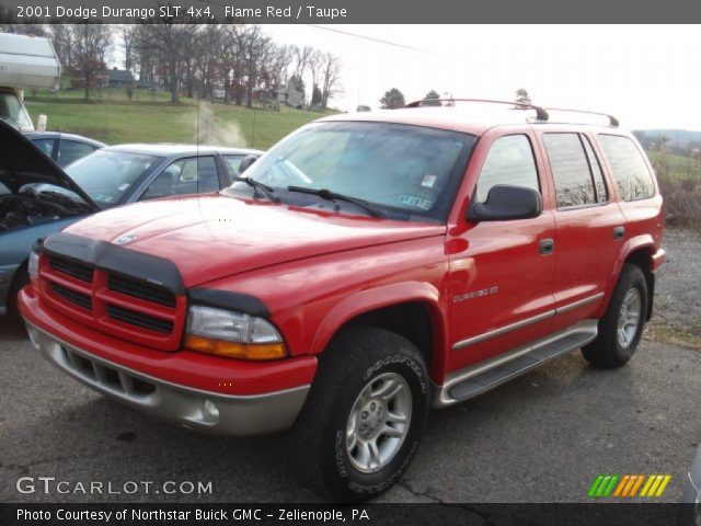 2001 Dodge Durango SLT 4x4 in Flame Red