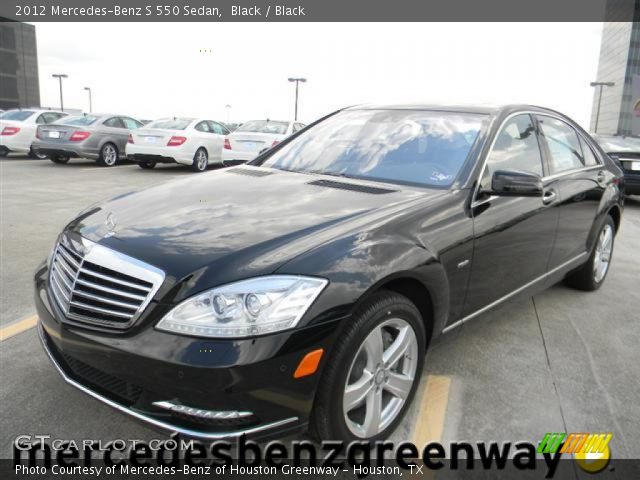 2012 Mercedes-Benz S 550 Sedan in Black