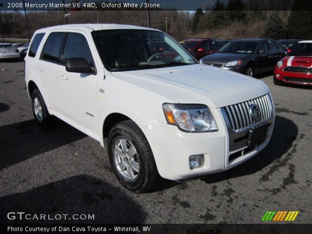 2008 Mercury Mariner V6 4WD in Oxford White