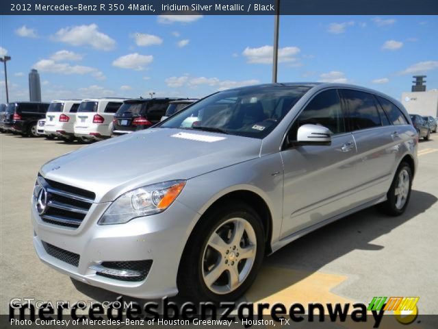 2012 Mercedes-Benz R 350 4Matic in Iridium Silver Metallic