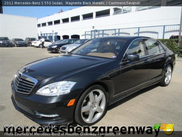 2011 Mercedes-Benz S 550 Sedan in Magnetite Black Metallic