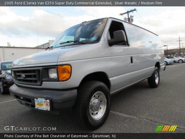 2005 Ford E Series Van E350 Super Duty Commercial Extended in Silver Metallic