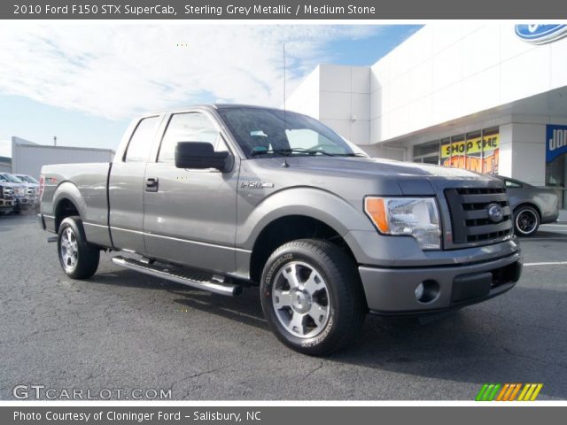 2010 Ford F150 STX SuperCab in Sterling Grey Metallic