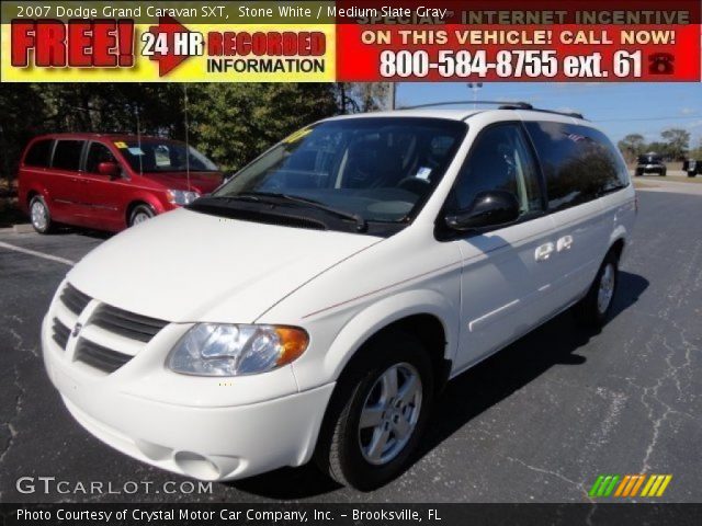 2007 Dodge Grand Caravan SXT in Stone White