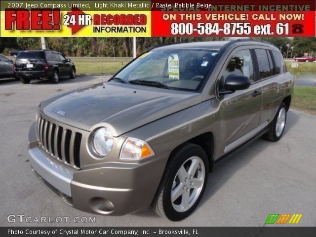 2007 Jeep Compass Limited in Light Khaki Metallic