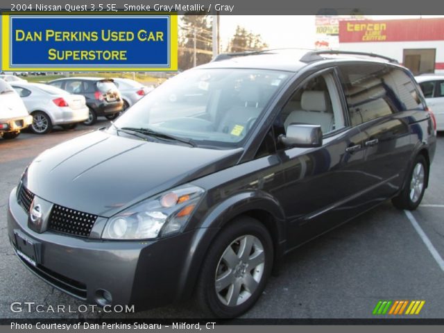2004 Nissan Quest 3.5 SE in Smoke Gray Metallic