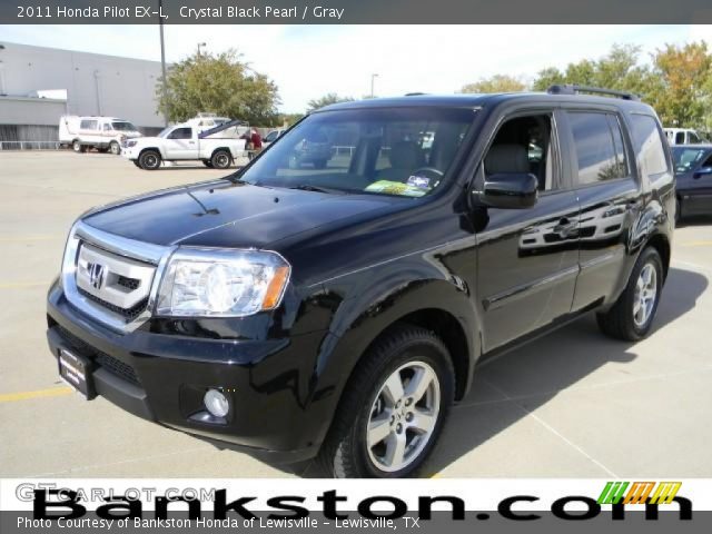 2011 Honda Pilot EX-L in Crystal Black Pearl