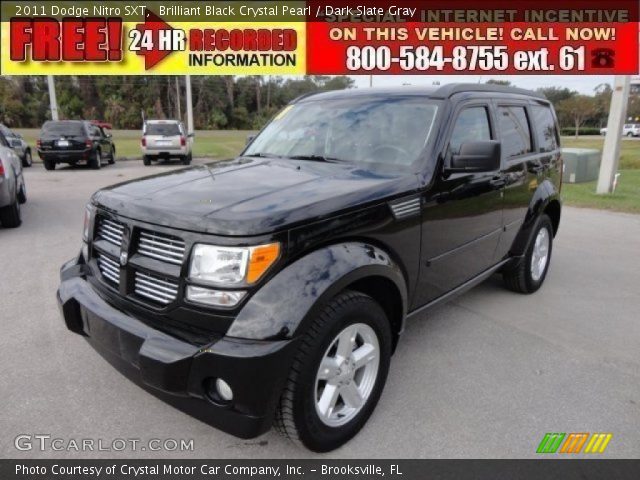 2011 Dodge Nitro SXT in Brilliant Black Crystal Pearl