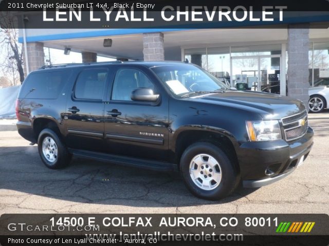 2011 Chevrolet Suburban LT 4x4 in Black
