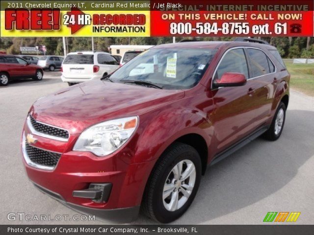 2011 Chevrolet Equinox LT in Cardinal Red Metallic