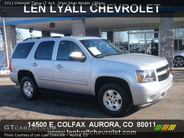 2011 Chevrolet Tahoe LT 4x4 in Sheer Silver Metallic