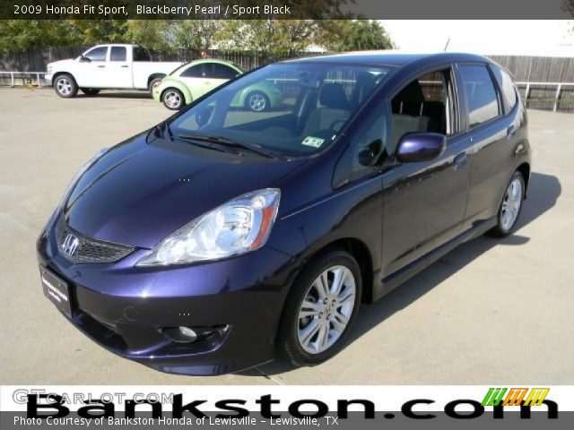 2009 Honda Fit Sport in Blackberry Pearl