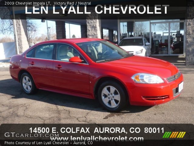 2009 Chevrolet Impala LT in Victory Red