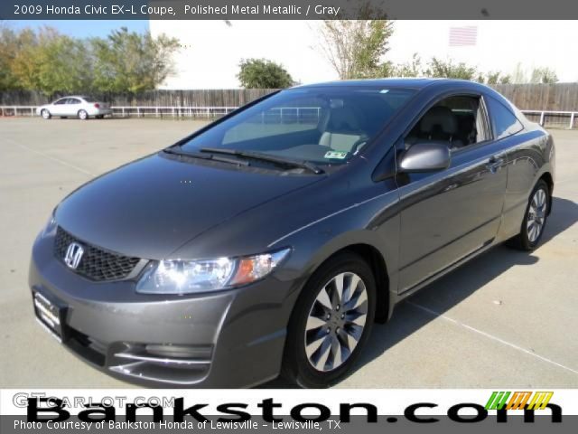 2009 Honda Civic EX-L Coupe in Polished Metal Metallic