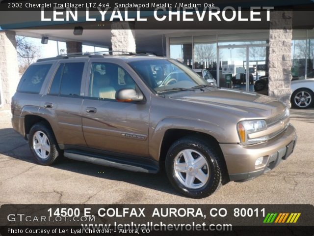 2002 Chevrolet TrailBlazer LTZ 4x4 in Sandalwood Metallic