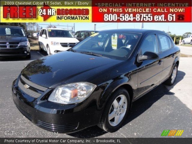 2009 Chevrolet Cobalt LT Sedan in Black