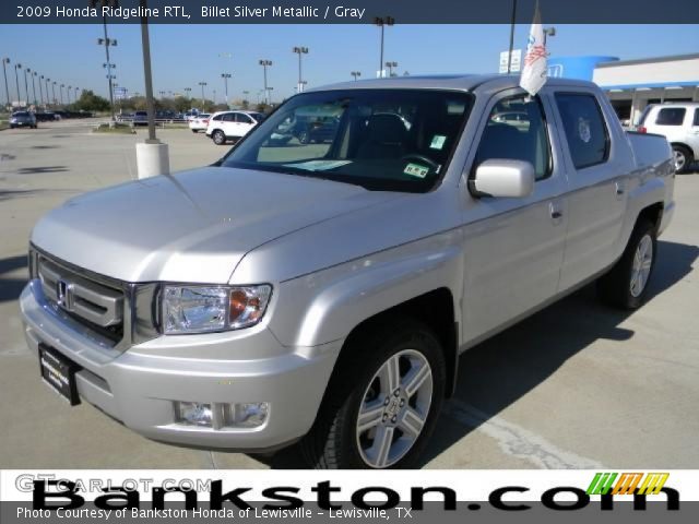 2009 Honda Ridgeline RTL in Billet Silver Metallic