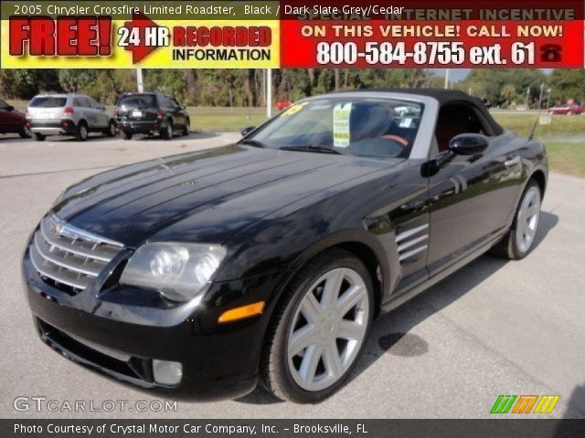 2005 Chrysler Crossfire Limited Roadster in Black